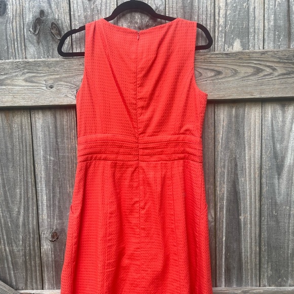 Ralph Lauren Coral Red Dress - Picture 8 of 10